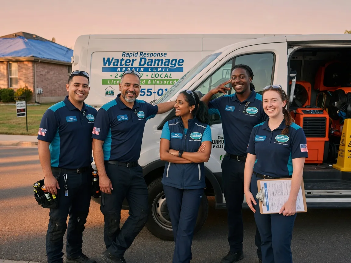 Water Damage Restoration company in Jenks, OK