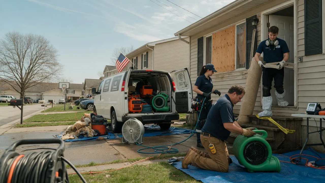 Water Damage Restoration in Jenks, OK near me